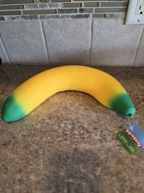 Squeeezy Squishy Jumbo Banana Fidget Viral